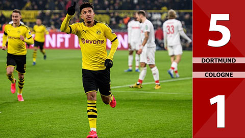 Dortmund 5-1 Cologne