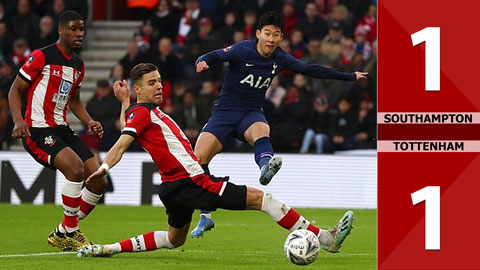 Southampton 1-1 Tottenham