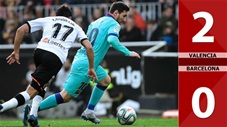 Valencia 2-0 Barcelona