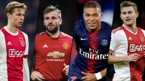 10 cầu thủ U23 đắt nhất thế giới: Mbappe vô đối