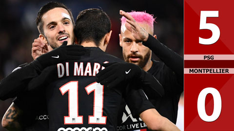 PSG 5-0 Montpellier