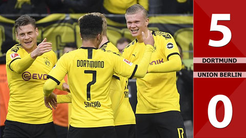 Dortmund 5-0 Union Berlin