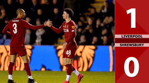 Liverpool 1-0 Shrewsbury Town