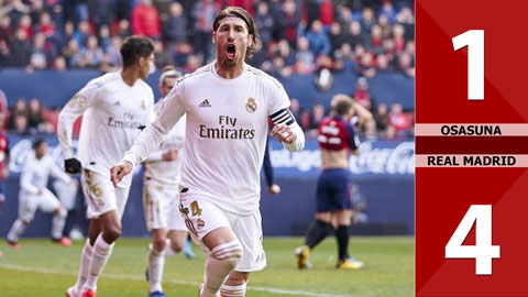 Osasuna 1-4 Real Madrid