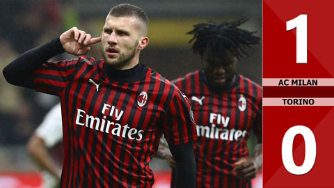 AC Milan 1-0 Torino