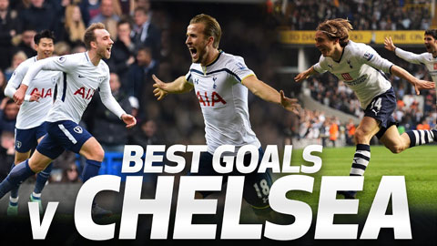10 siêu phẩm của Tottenham vào lưới Chelsea
