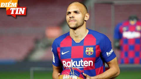 Điểm tin 21/2: Martin Braithwaite ra mắt Barca