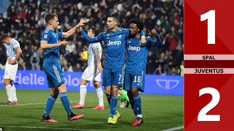 SPAL 1-2 Juventus