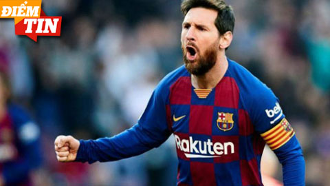 Điểm tin 23/2: Messi xô đổ kỷ lục của Ronaldo 