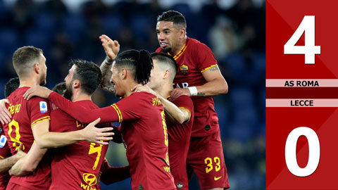 AS Roma 4-0 Lecce