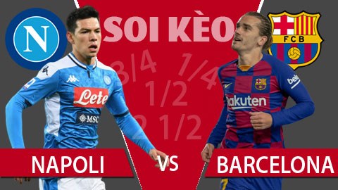 TỶ LỆ và dự đoán kết quả Napoli - Barcelona