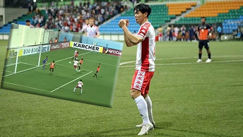 Công Phượng tung móc ghi bàn đẹp mắt tại AFC Cup