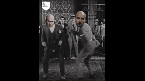 Clip chế: Pep ra đòn liên tiếp, Zidane ôm đầu chịu trận