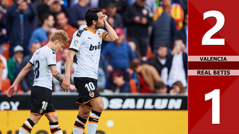 Valencia 2-1 Real Betis