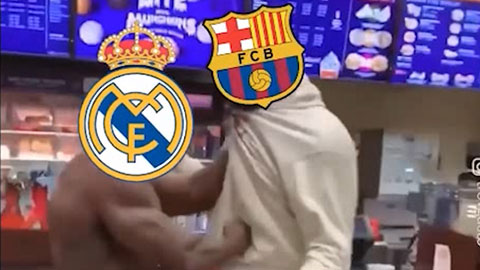 Clip chế: Real Madrid hùng hổ 'làm thịt' Barca không cần nghe giải thích