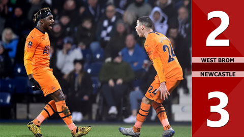 West Brom 2-3 Newcastle