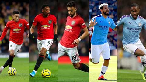 5 cầu thủ hứa hẹn tỏa sáng ở derby Manchester