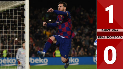 Barcelona 1-0 Real Sociedad