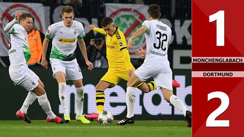 Borussia Monchengladbach 1-2 Borussia Dortmund