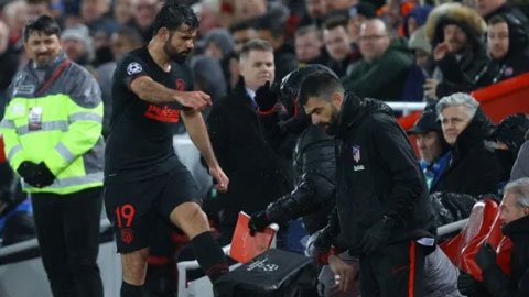 Diego Costa lại thái độ 'đá thúng, đụng nia' khi bị thay người