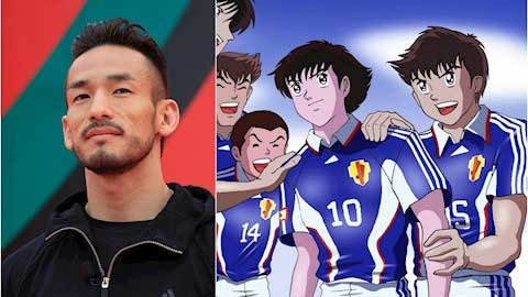 Hidetoshi Nakata - yêu bóng đá nhờ Captain Tsubasa