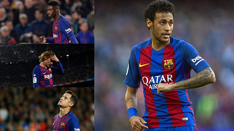 Neymar giá trị hơn Griezmann, Dembele và Coutinho cộng lại