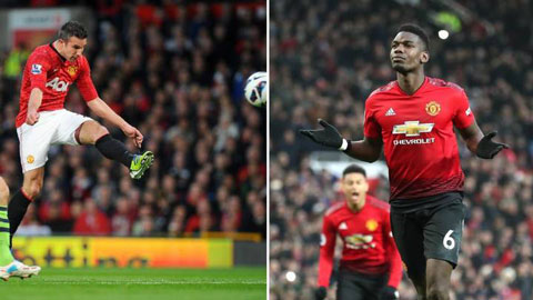 Hãy tưởng tượng khi Pogba và Van Persie chơi cạnh nhau sẽ thế nào