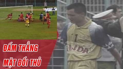 SLNA - Thể Công năm 1998: Đấm thẳng mặt đối thủ, treo giò 6 trận
