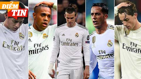 Điểm tin 21/4: Real Madrid thanh lý 6 ngôi sao