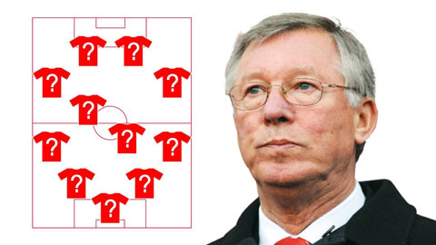 Đội hình M.U xuất sắc nhất mọi thời đại của Sir Alex