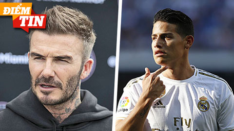 Điểm tin 23/4: Beckham ra tay giải cứu James Rodriguez