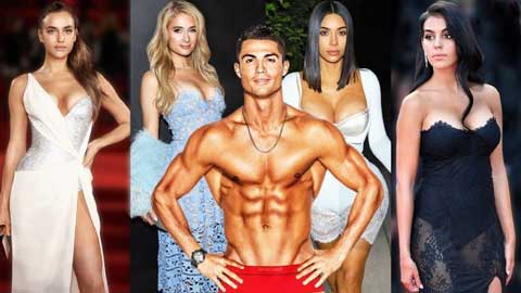 Những chân dài bốc lửa từng qua tay Ronaldo