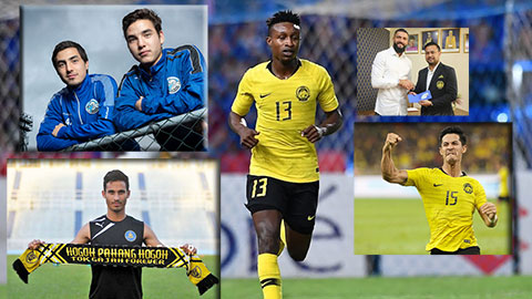 Malaysia sử dụng 7 cầu thủ nhập tịch tranh vé World Cup với Việt Nam