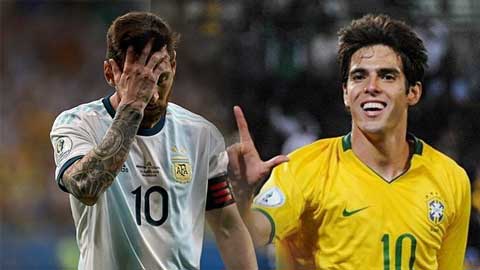 Kaka từng cho Messi ngửi khói ở màn đua tốc độ