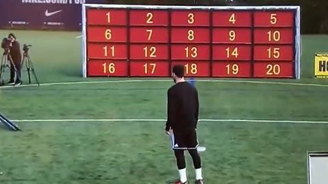 Những video độc, dị nhất tuần: Messi sút trúng đích 17 lần trong vòng 100 giây