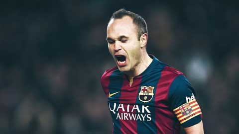 Hơn 50 cầu thủ bị làm nhục bởi Iniesta