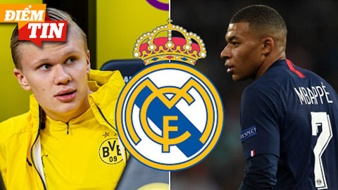 Điểm tin 19/5: Real Madrid muốn mua cả Haaland và Mbappe