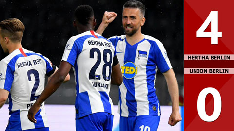 Hertha Berlin 4-0 Union Berlin