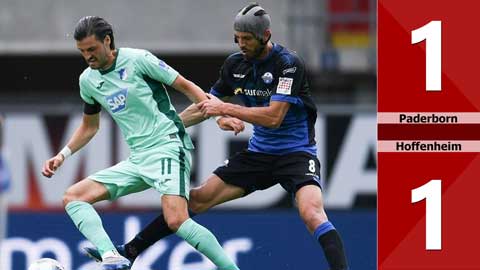 Paderborn 1-1 Hoffenheim