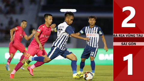 Bà Rịa Vũng Tàu 2-1 Sài Gòn