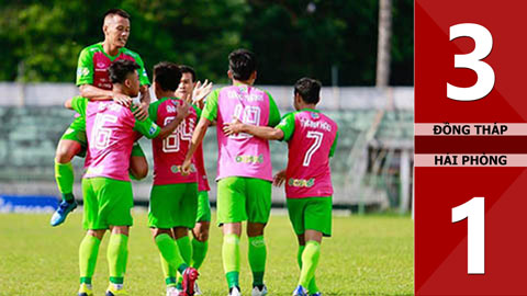 Đồng Tháp 3-1 Hải Phòng