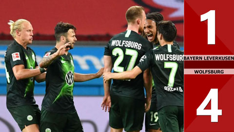 Bayer Leverkusen 1-4 Wolfsburg (Vòng 28 Bundesliga 2019/20)