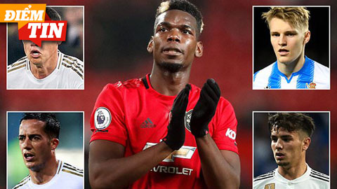 Điểm tin 28/5: Real Madrid dùng 4 cầu thủ để đổi lấy Paul Pogba