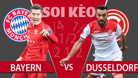 TỶ LỆ và dự đoán kết quả Bayern Munich - Dusseldorf