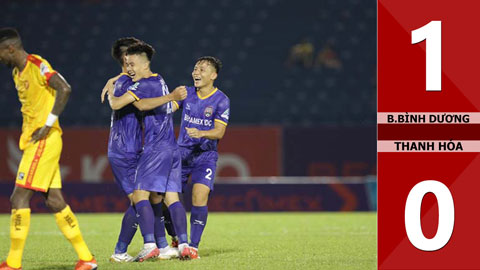 B.Bình Dương 1-0 Thanh Hóa (Vòng 1/8 Cúp Quốc gia 2020)