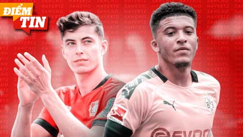 Điểm tin 1/6: M.U muốn mua ‘bom tấn kép’ Havertz và Sancho