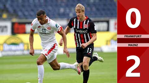 Frankfurt 0-2 Mainz (Vòng 30 Bundesliga 2019/20)