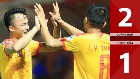 Quảng Nam 2-1 Thanh Hóa (Vòng 3 V.League 2020)