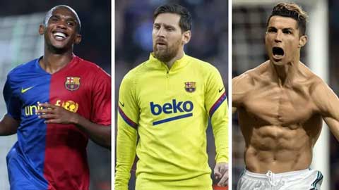 Top 5 cầu thủ ngoại ghi nhiều bàn thắng nhất lịch sử La Liga