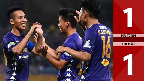 Hồng Lĩnh Hà Tĩnh 1-1 Hà Nội (Vòng 4 V.league 2020)